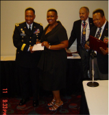 LTG Via, Tina Barnes-Small, PT Taylor and Joe Murchison