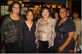 Lynette Charity, Michelle Little, Marrilyn Forrest and Tina Barnes-Small