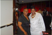 Tina Barnes-Small and Doris Douglas